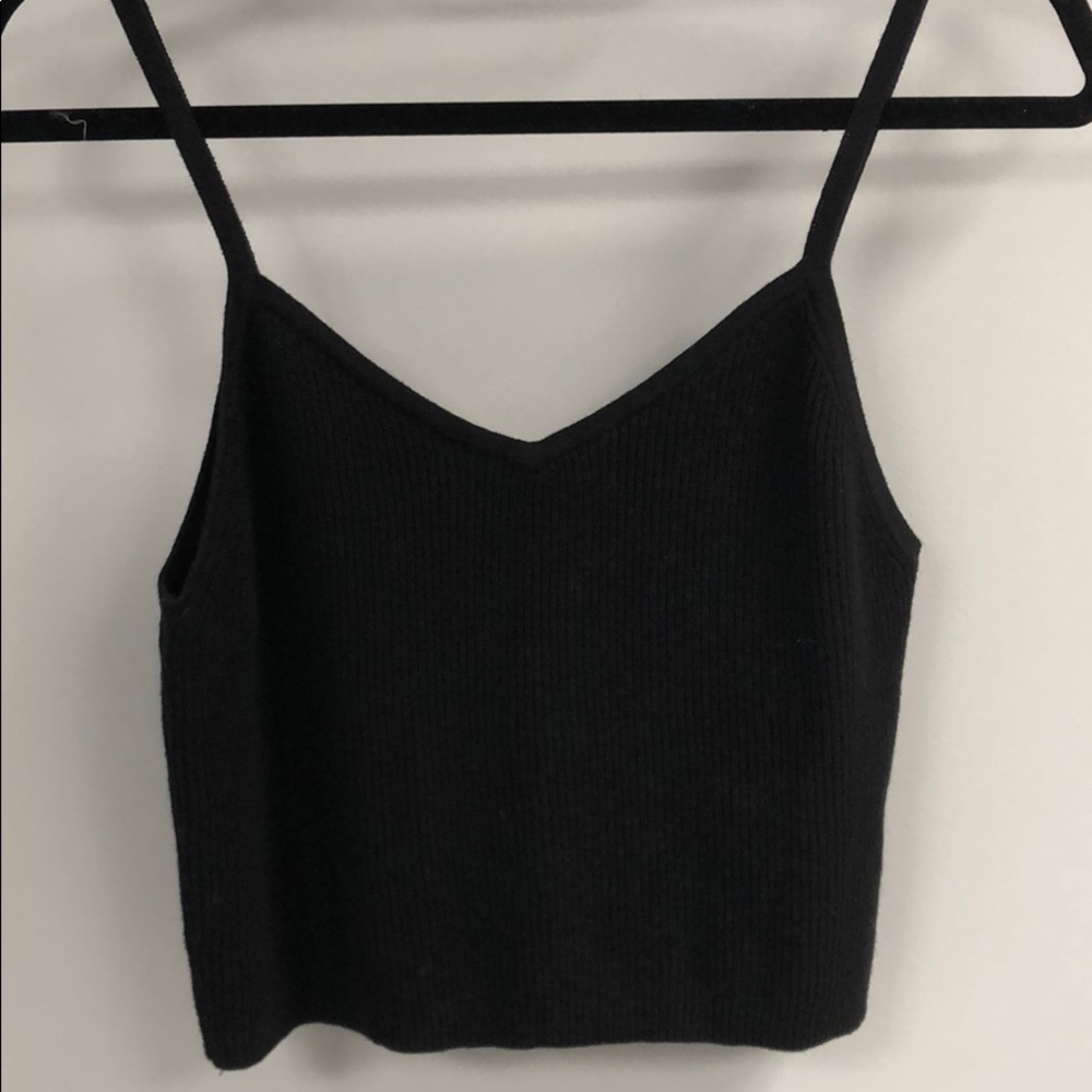 Black Crop Top
